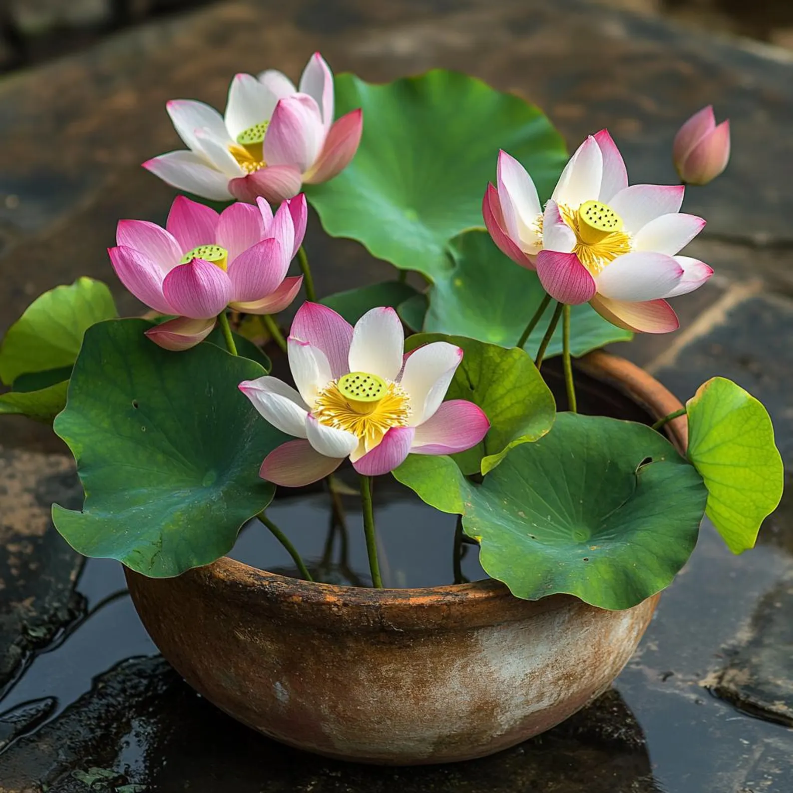 Semințe de Lotus Roz (Nelumbo nucifera) – Floare ornamentală pentru apă și ghiveci - imagine 2
