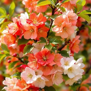 Gutui Japonez Roșu – 1 Plantă Ornamentala Premium – Transport Gratuit