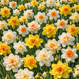 Pachet PREMIUM – 150 Bulbi Narcise Mix Culori și Modele (Simple + Duble) – Transport Gratuit