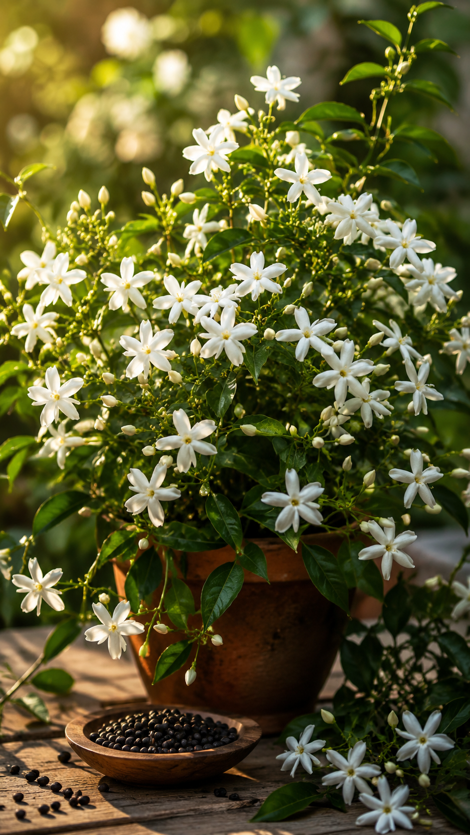 Jasminum – Iasomie Arabă Parfumată – semințe premium