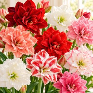 Amaryllis – 6 bulbi – Transport gratuit