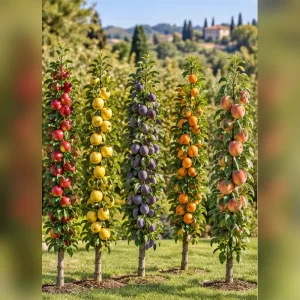 Pachet 5 pomi fructiferi columnari – selecție la alegere