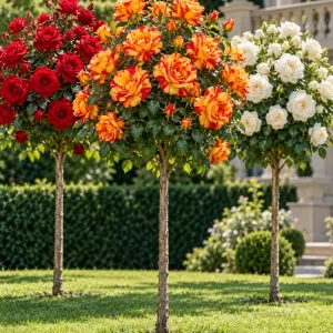 Pachet 3 trandafiri pomișor – culori la alegere