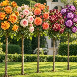 Pachet 5 trandafiri pomișor – culori la alegere