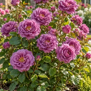 Trandafir Minerva – tufă, mov-violet – 1 butaș