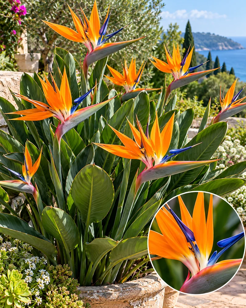 Strelitzia – Pasărea paradisului