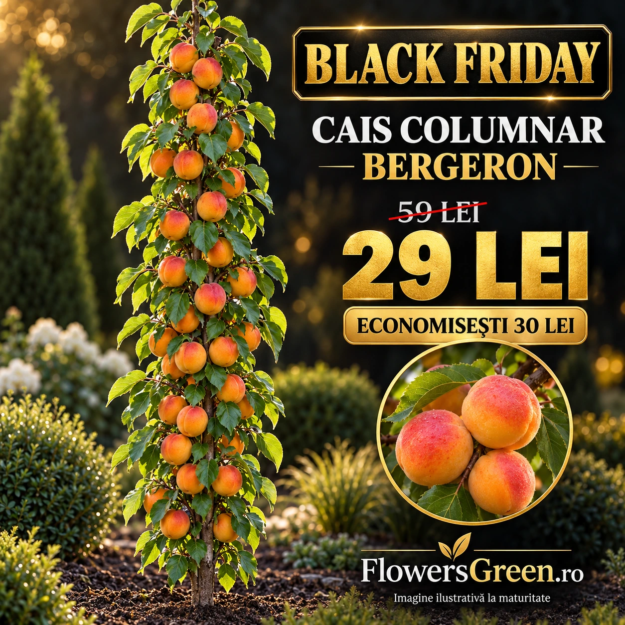 Cais columnar Bergeron