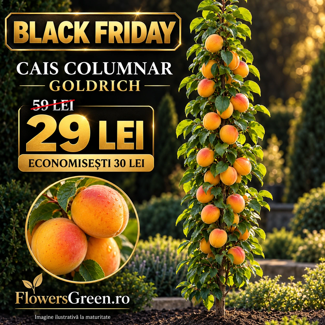 Cais columnar Goldrich